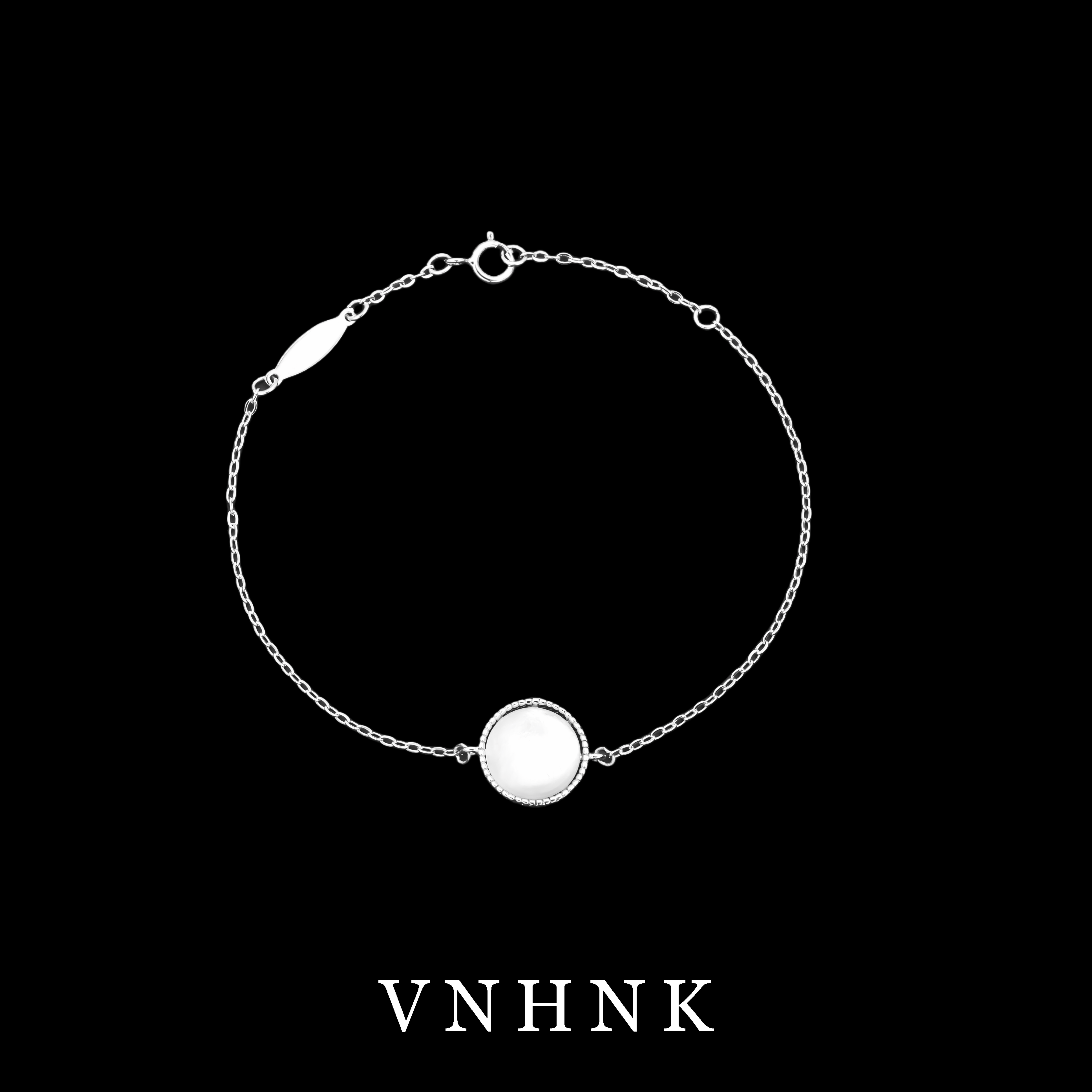 925银合成锆石手链 美可儿   T788   银色（19cm）时尚气质百搭手链