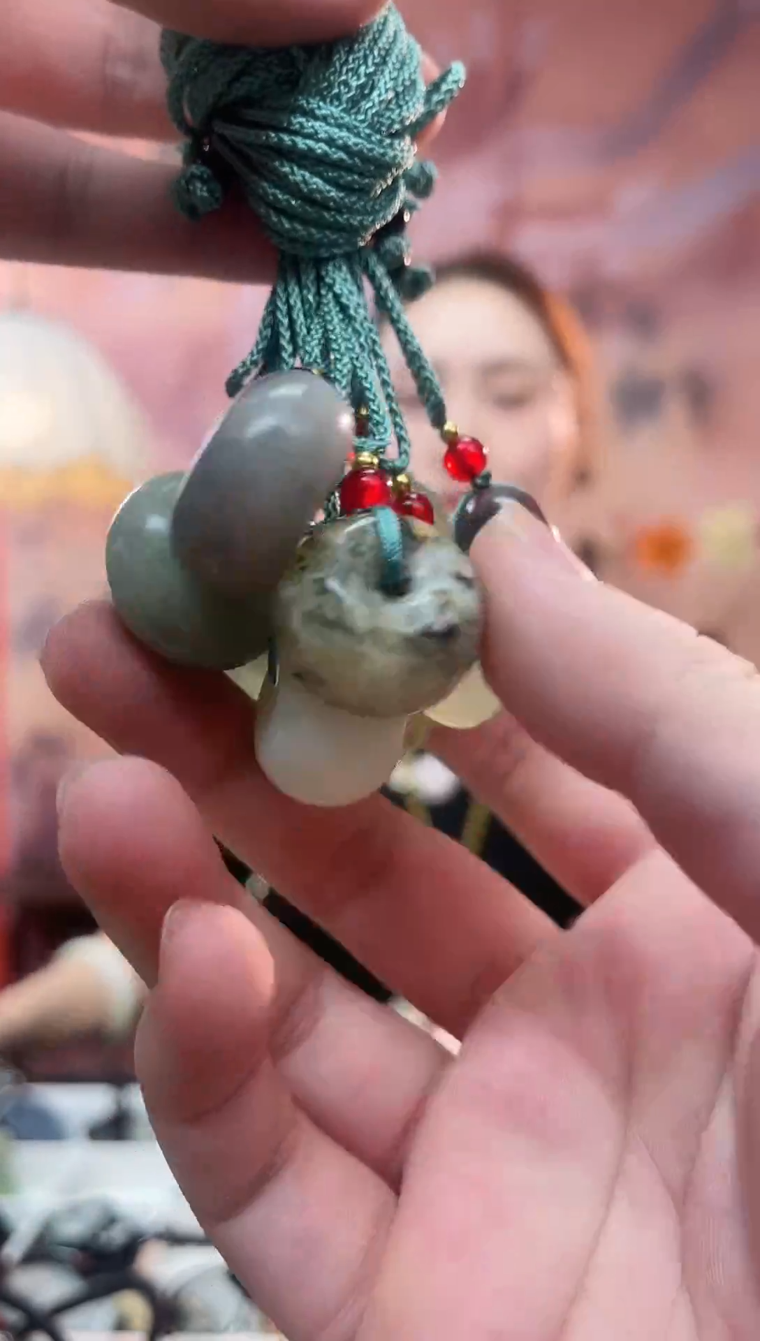 未镶嵌岫玉颈饰多样性发货其中发一