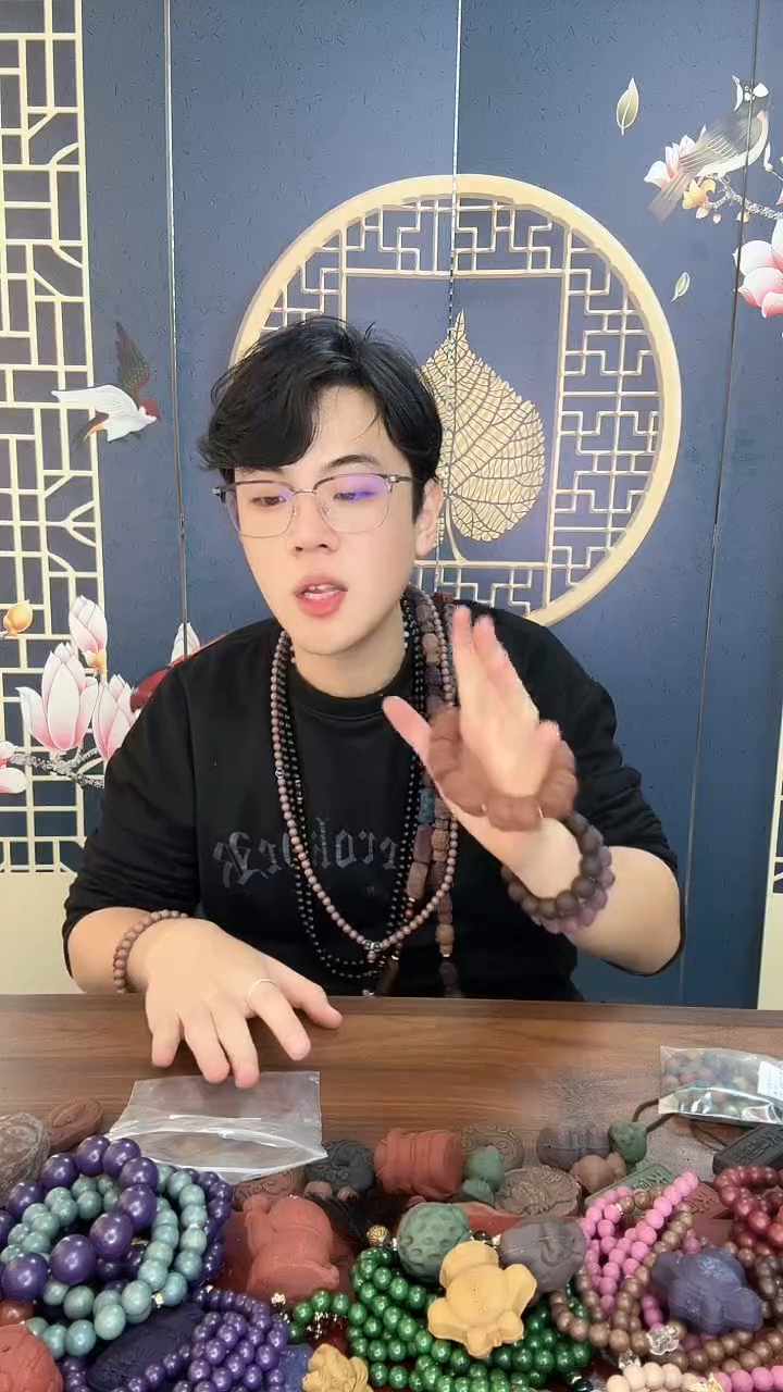泥塑降真香貔貅手串