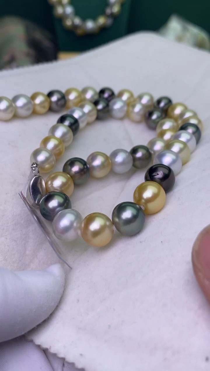 【闪购商品】海水珍珠颈饰未镶嵌10-12