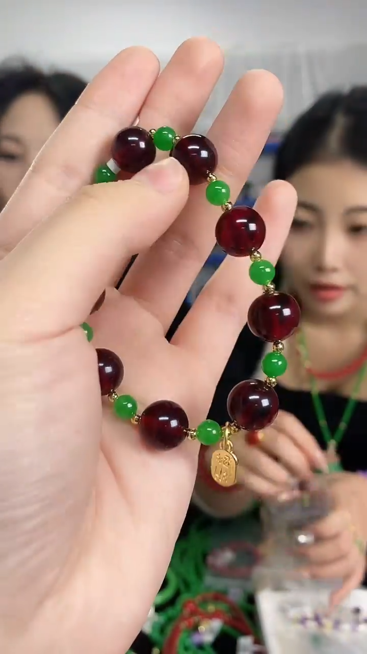 裸石血珀未镶嵌闪购链接 多样性发其一颜色微差