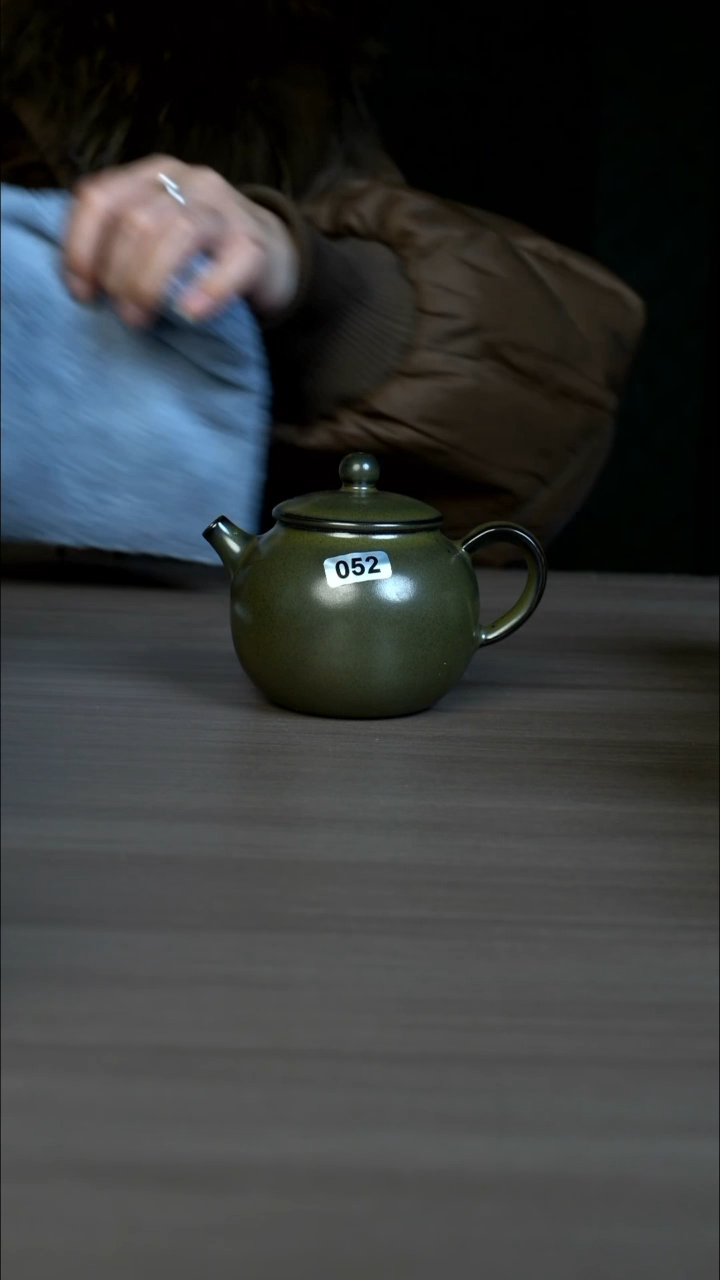 【闪购商品】杯052号茶叶末小苹果壶微瑕