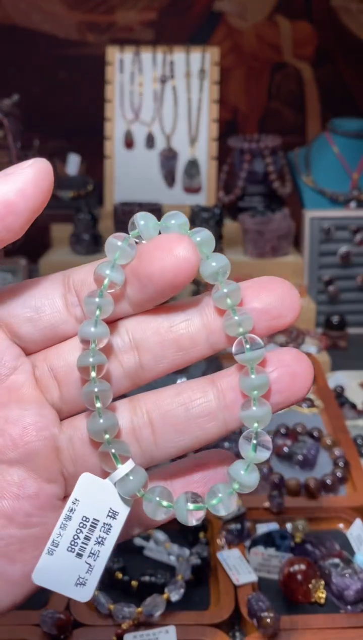 【闪购商品】手串未镶嵌水晶青幽灵