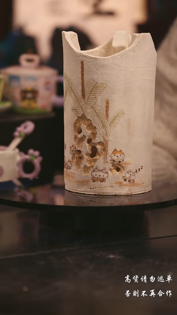 陶瓷景德镇可爱设计师款陶瓷 