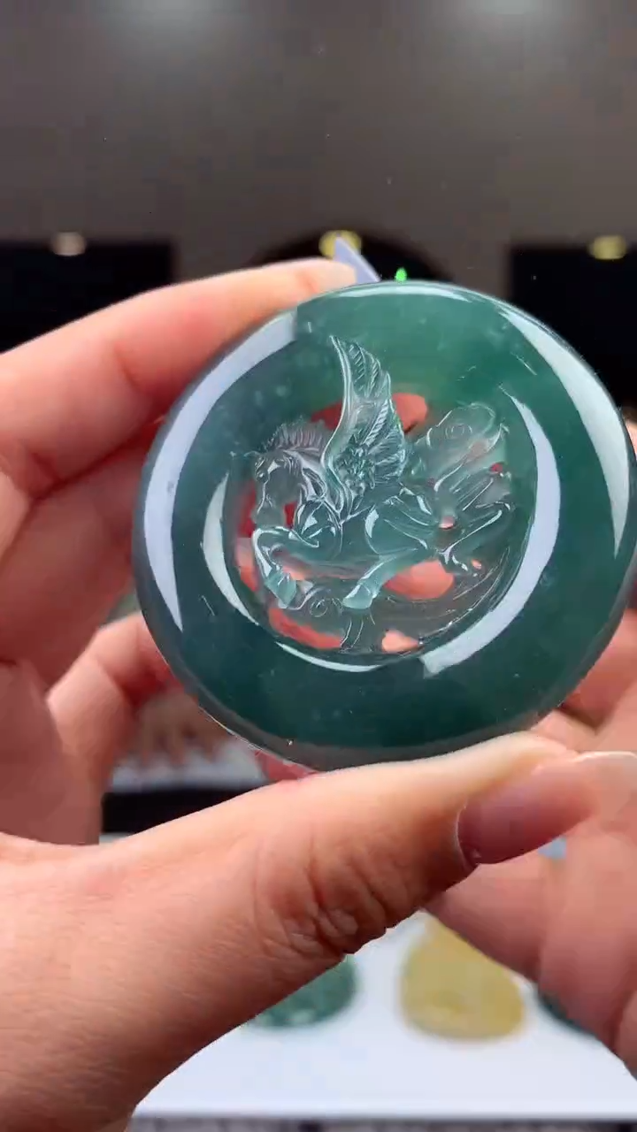 【闪购商品】定制翡翠未镶嵌天然A货翡翠（拍一发一）