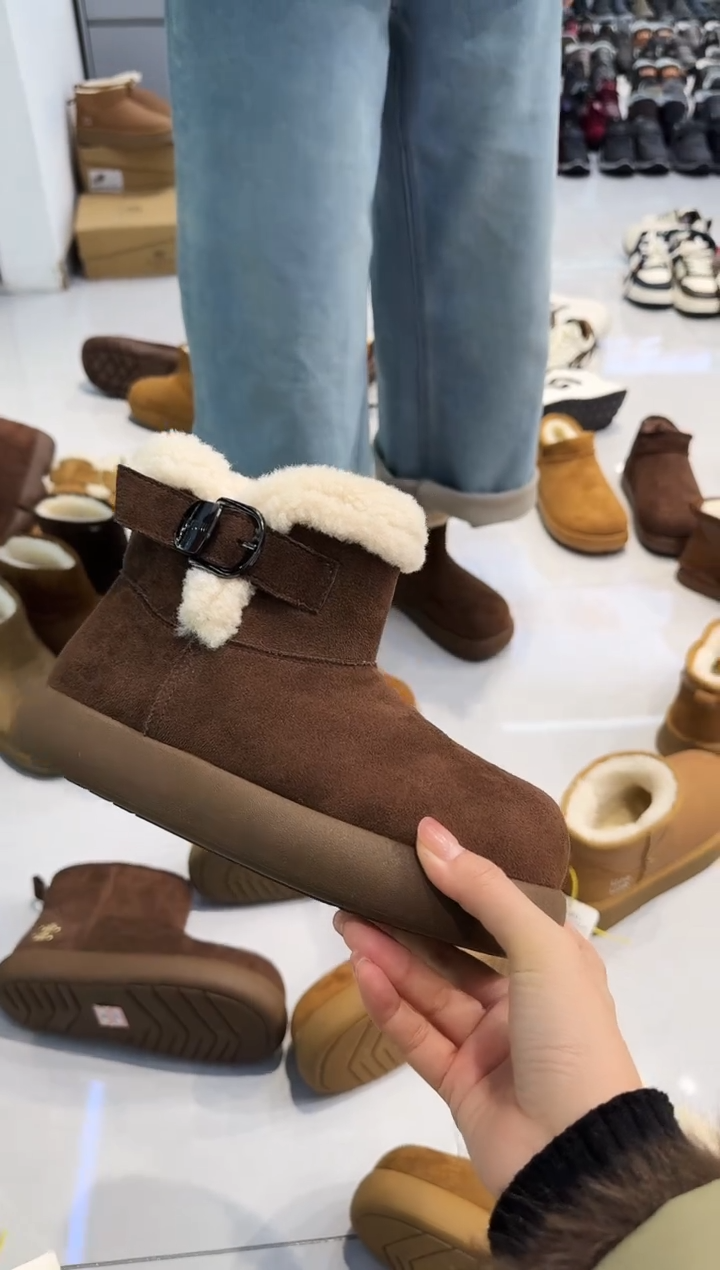 大土豆 加棉 6606 棕色 37  码