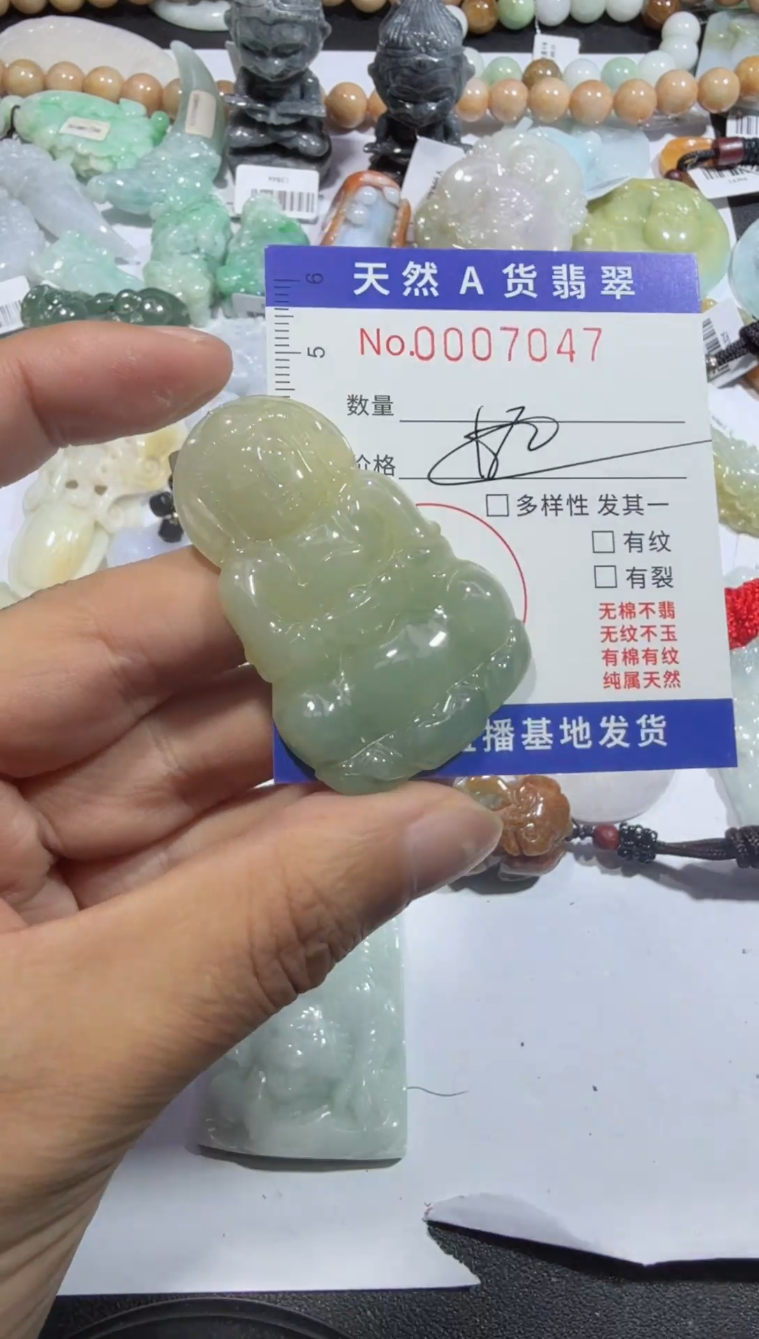 【闪购商品】翡翠颈饰未镶嵌00007047