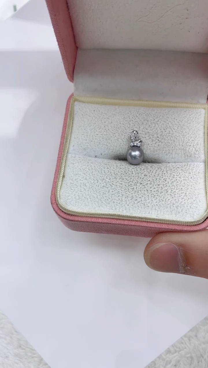 【闪购商品】海水珍珠颈饰银S925镶嵌海水珍珠吊坠