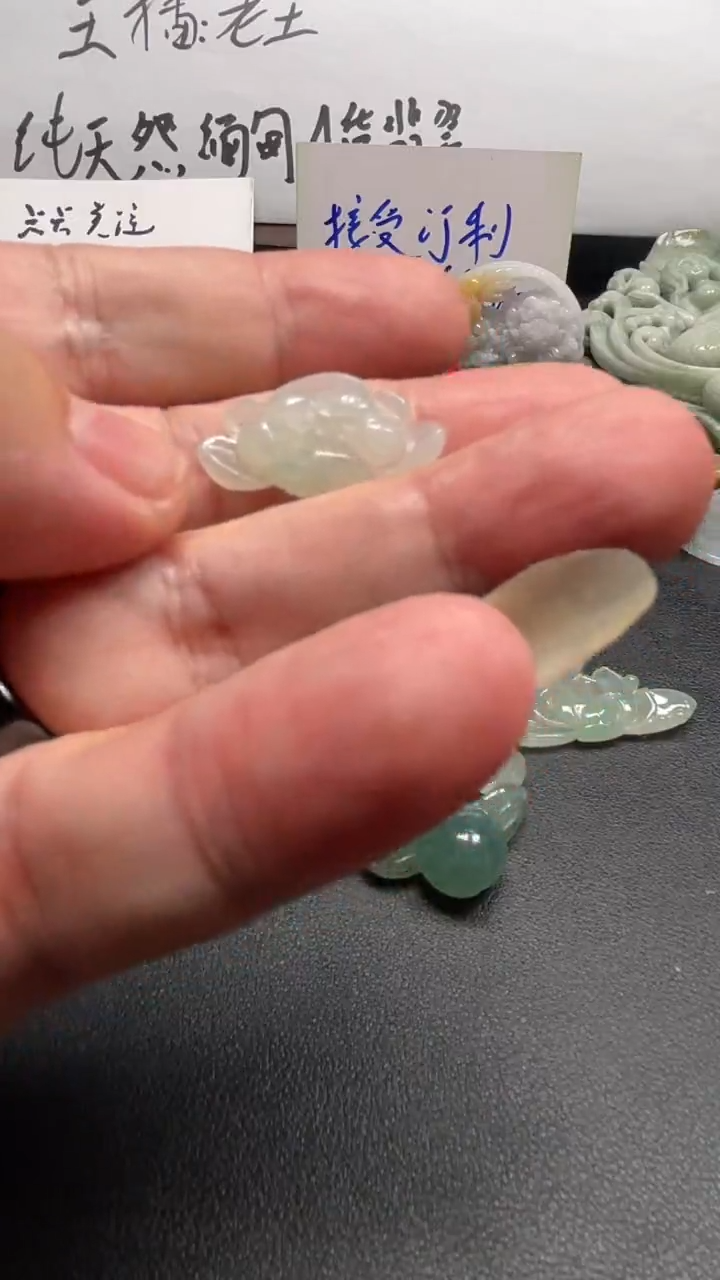 颈饰未镶嵌翡翠岁**静纯天然缅甸翡翠A货