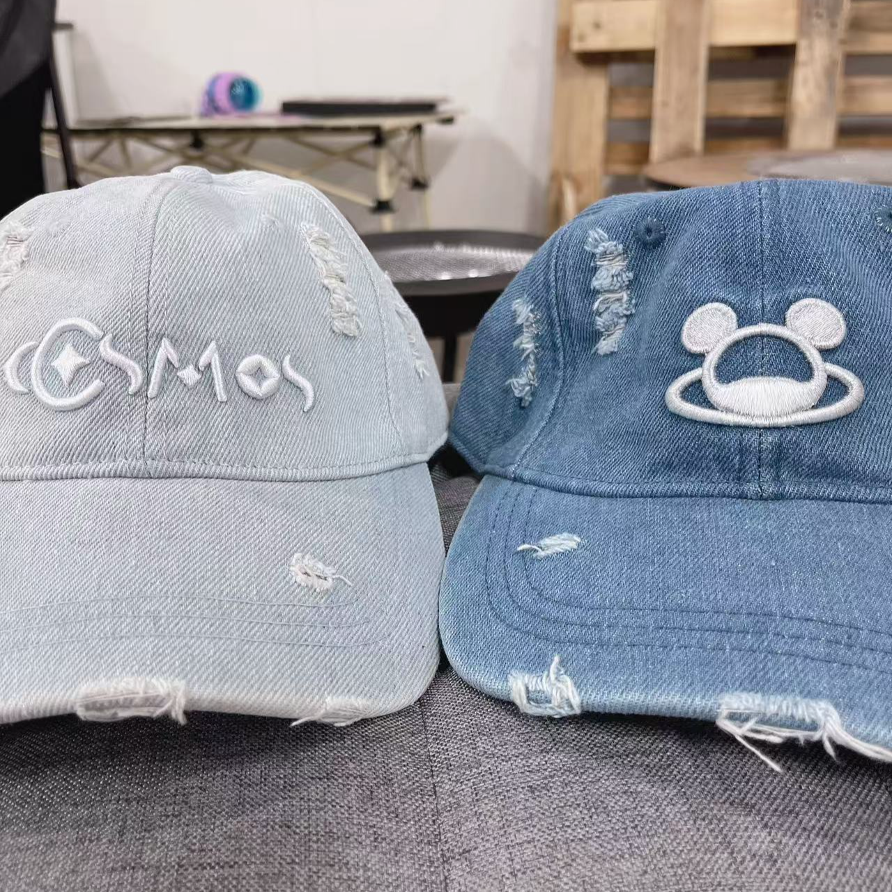 老方款！ 牛仔鸭舌帽子