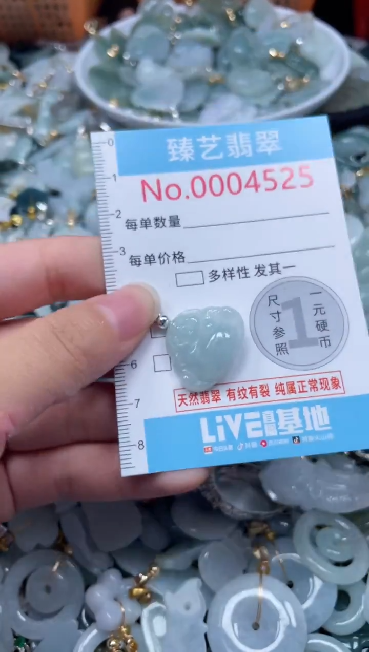 颈饰未镶嵌翡翠4524