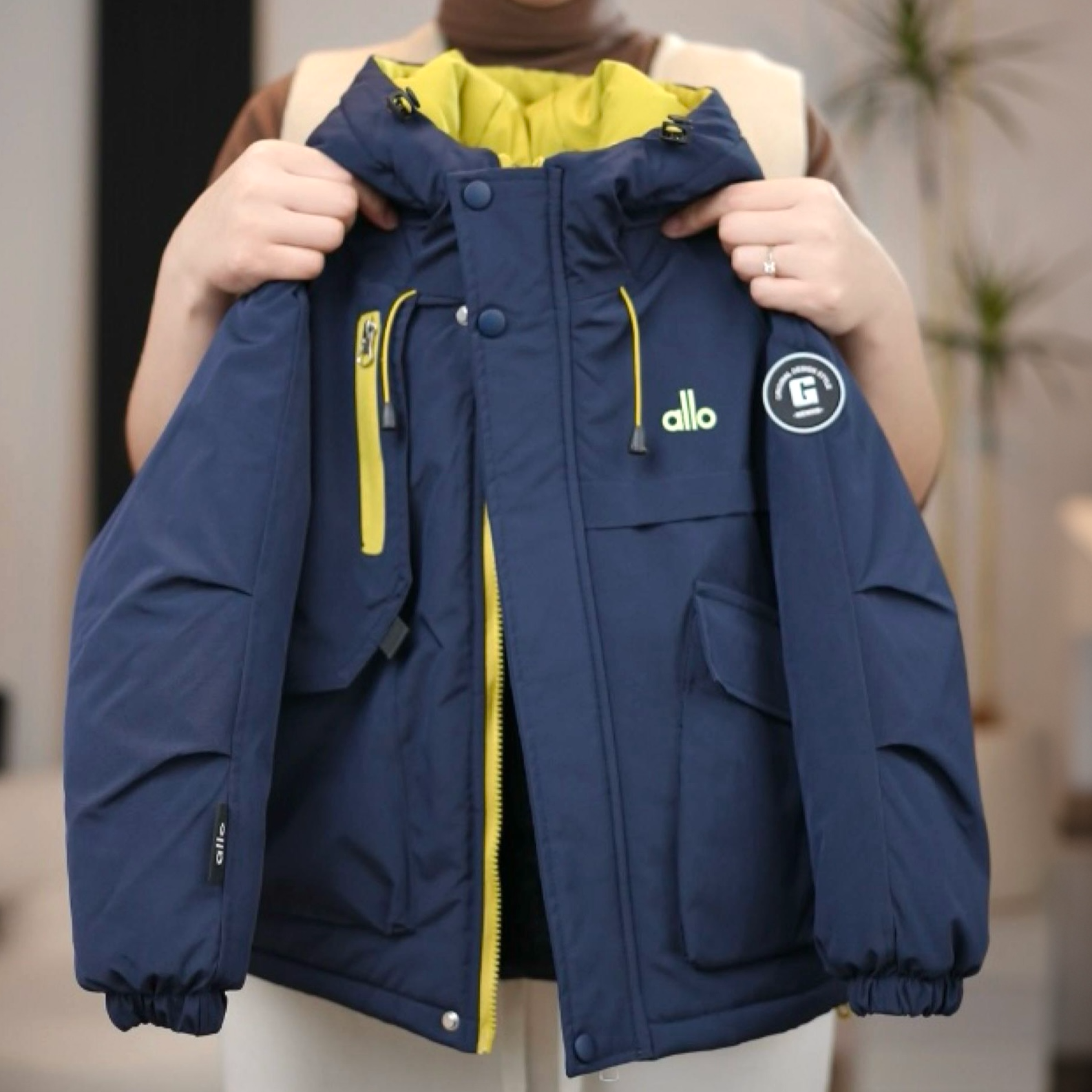 【加绒加厚大棉】男童冬款外套棉服2025新款儿童冲锋衣派克服棉服