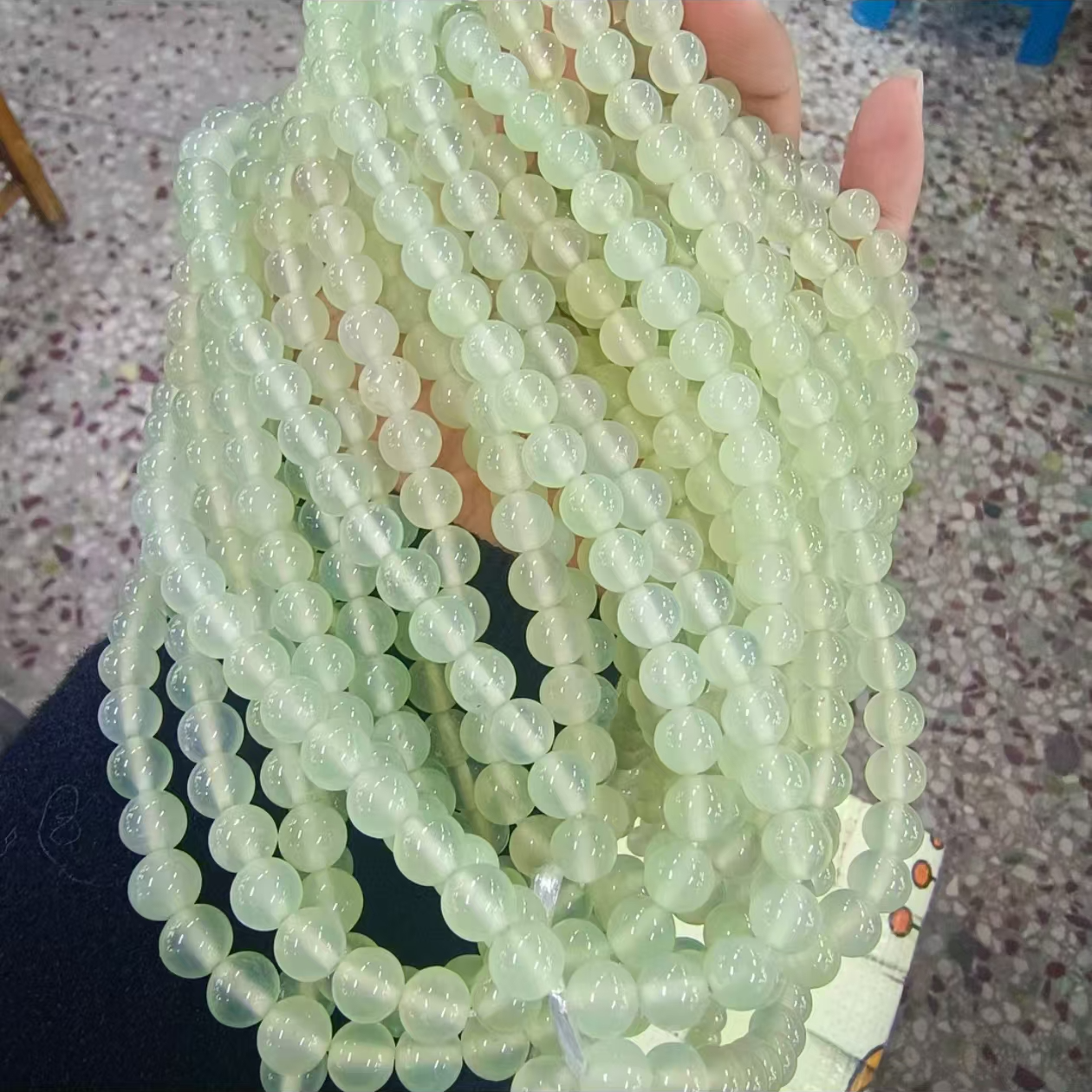 玉珠链 讲解挂车 