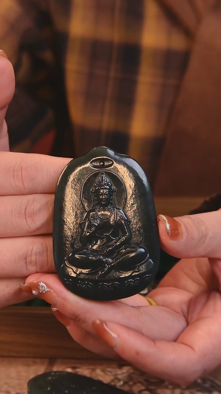 【闪购商品】和田玉（碧玉）颈饰未镶嵌和田玉（以主播展示为准）