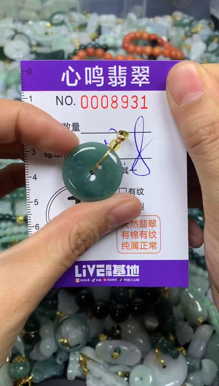 【闪购商品】翡翠颈饰未镶嵌闪购008931