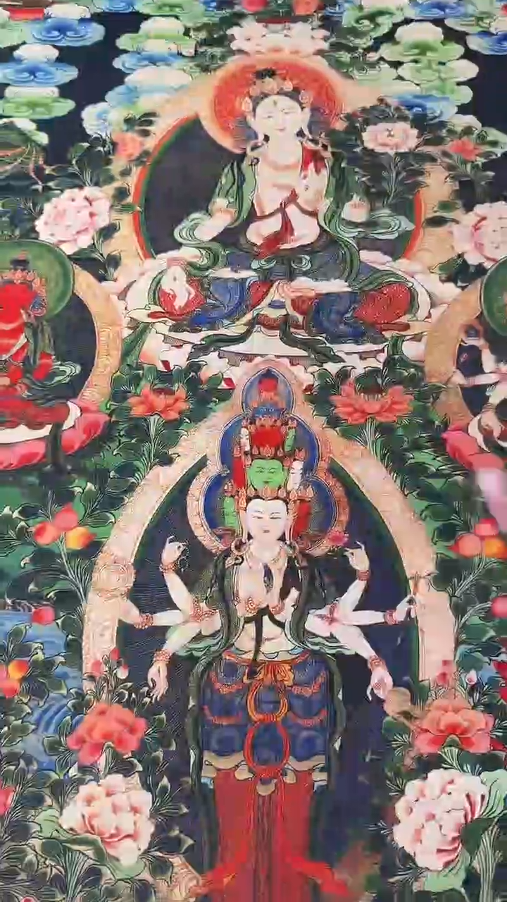 卷轴画藏式珍藏彩绘艺术馆50