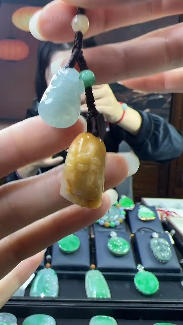 未镶嵌挂件翡翠包挂