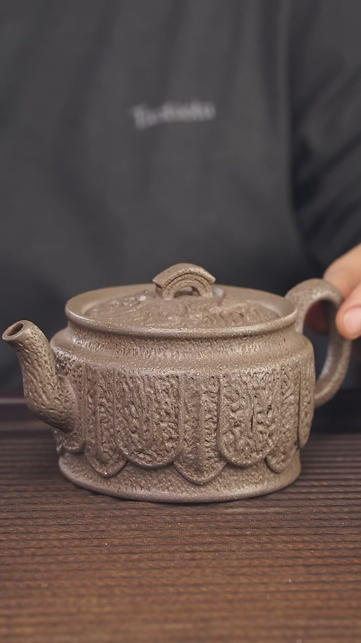 【闪购商品】紫砂茶壶280c'c顾氏手工紫砂