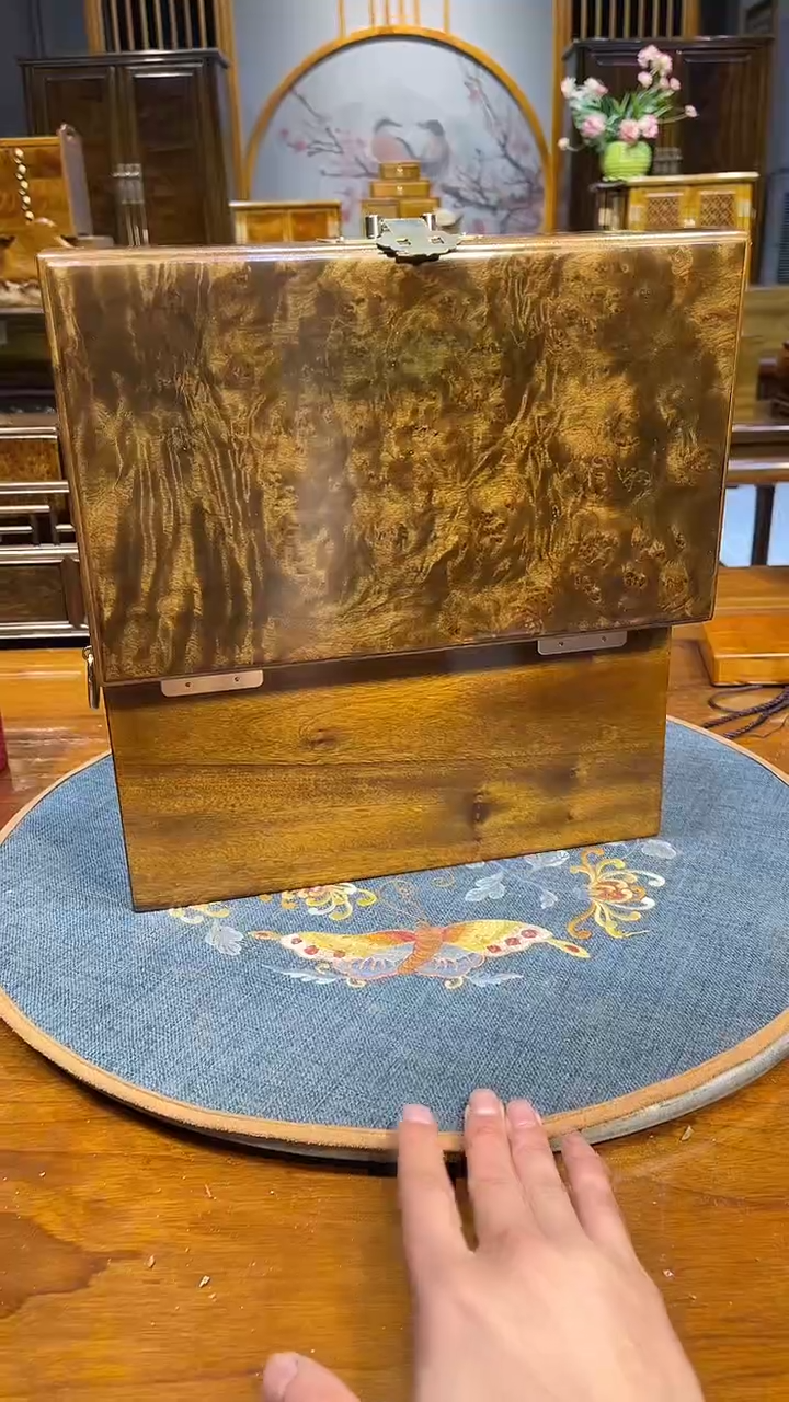 乌木类成套家具瘤疤盒中盒珠宝箱 s4