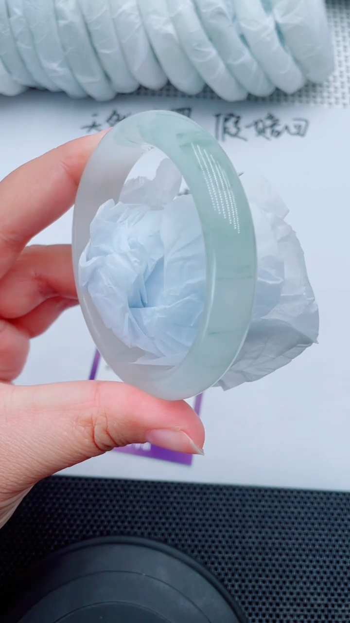 【闪购商品】石英质玉手镯未镶嵌C12-56-57