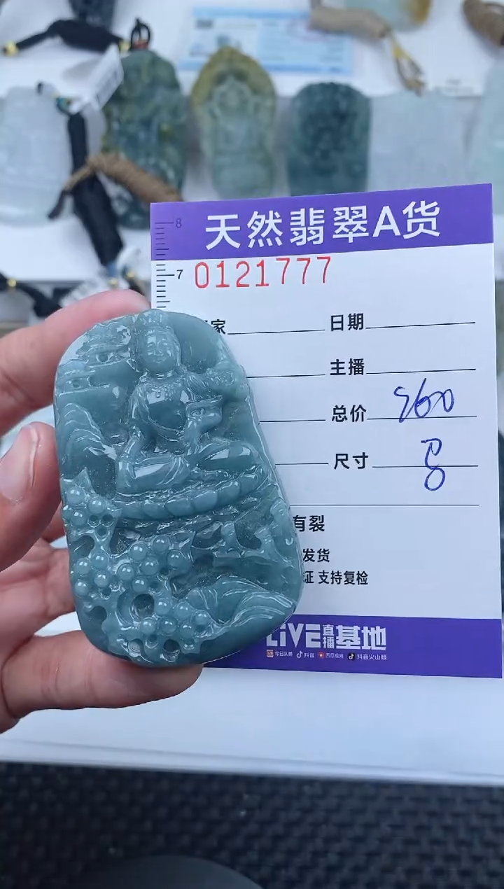【闪购商品】翡翠颈饰未镶嵌       777