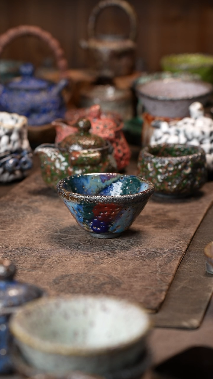 【闪购商品】景德镇柴烧志野杯