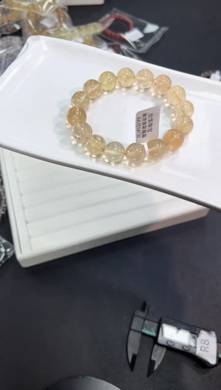 【闪购商品】水晶手串未镶嵌17f多样性发其一/1条13mm默认微瑕