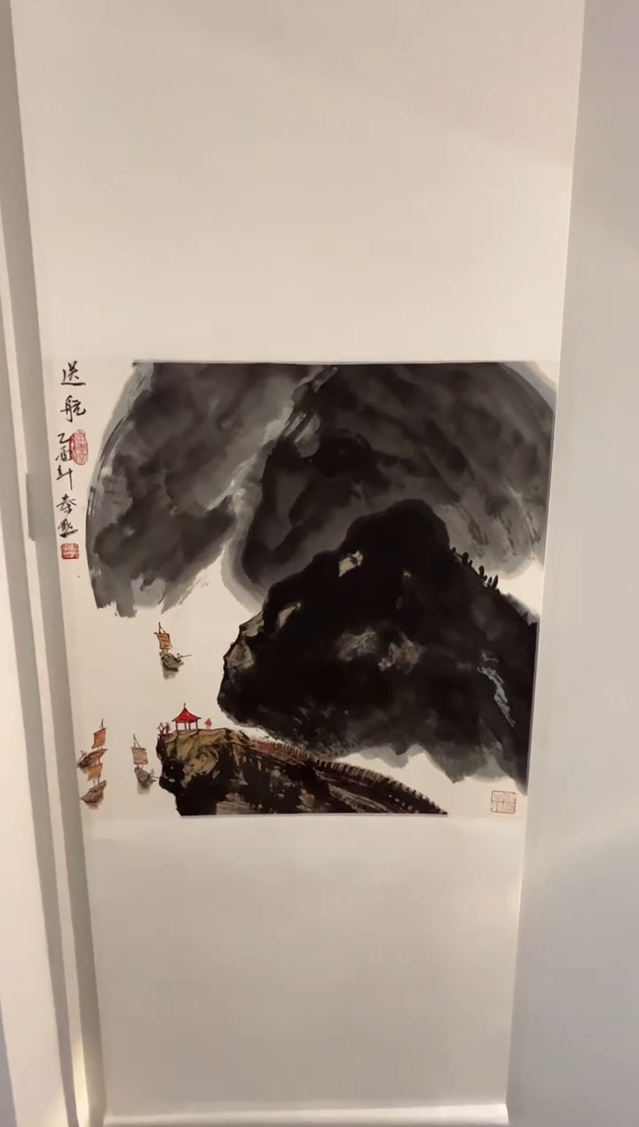 【闪购商品】绘画秦默-4平尺-国画-卷轴-山水