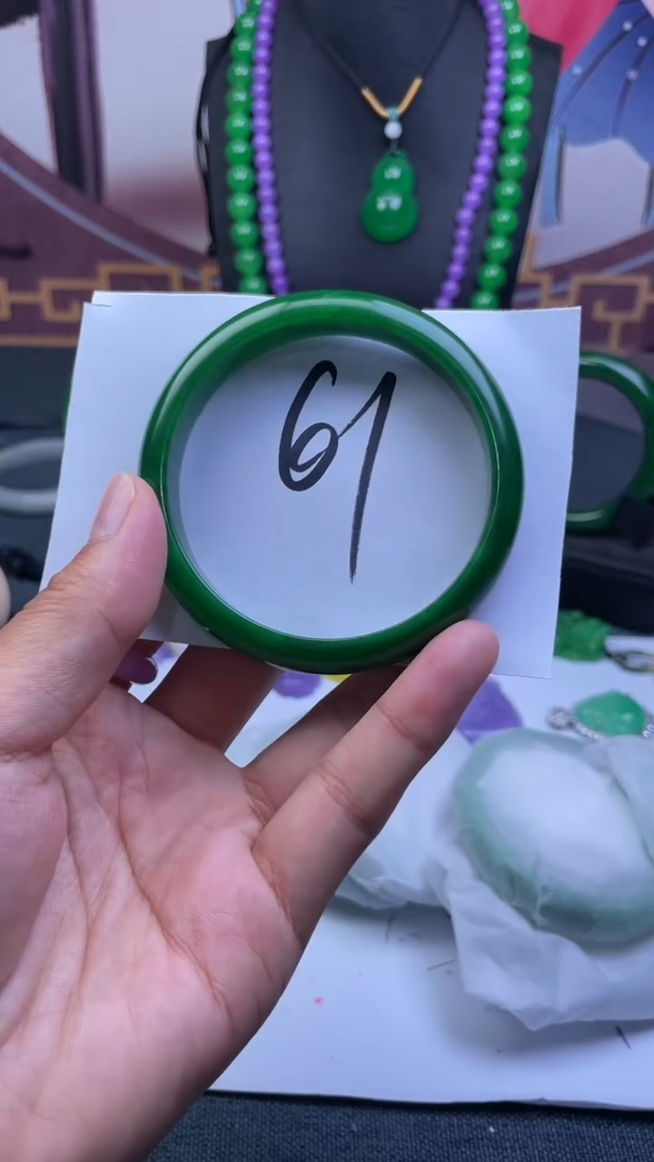 非金属仿水晶手镯