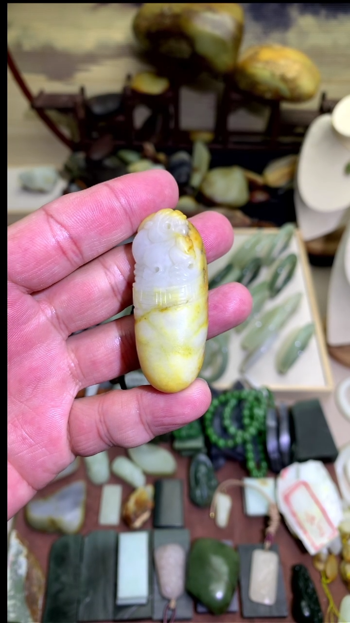 【闪购商品】和田玉颈饰未镶嵌子 貔貅