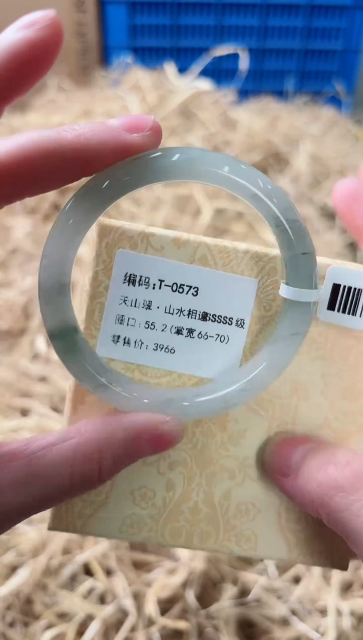 未镶嵌手镯石英质玉T-0573