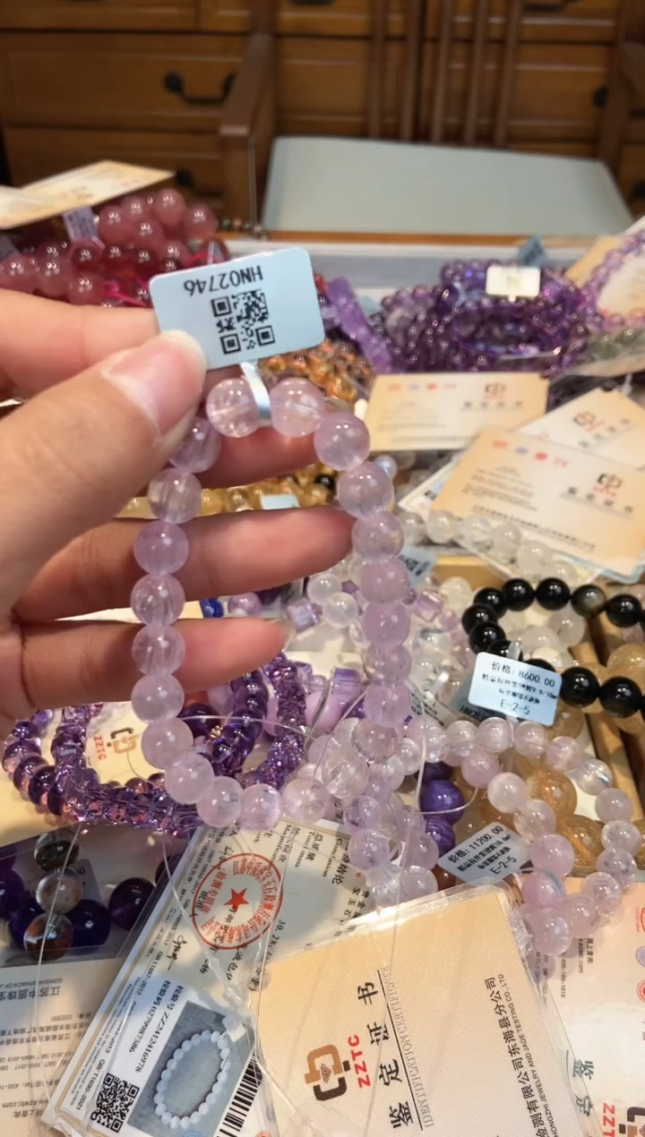 【闪购商品】锂辉石手串未镶嵌手串