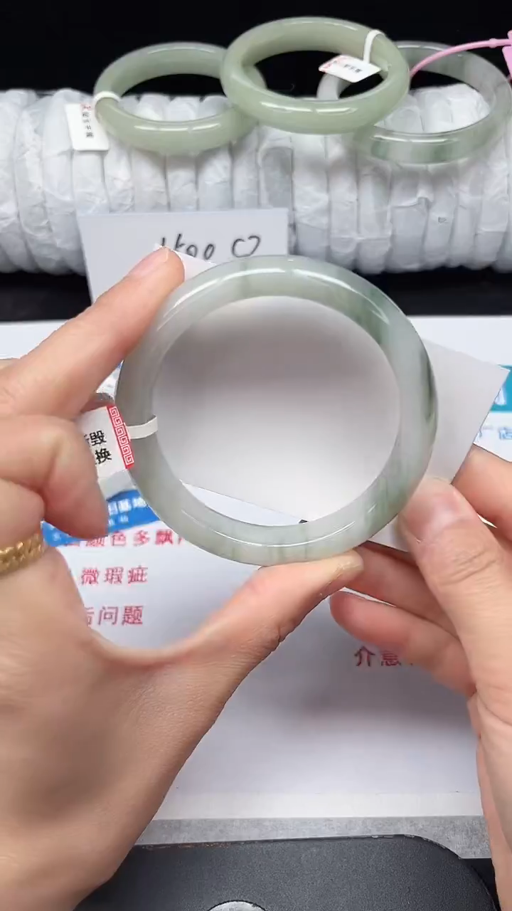 未镶嵌手镯石英质玉42-58/59