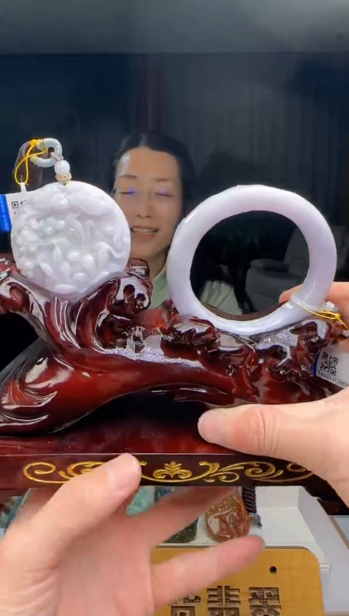 【闪购商品】翡翠摆件未镶嵌DY@@960Q3J12859