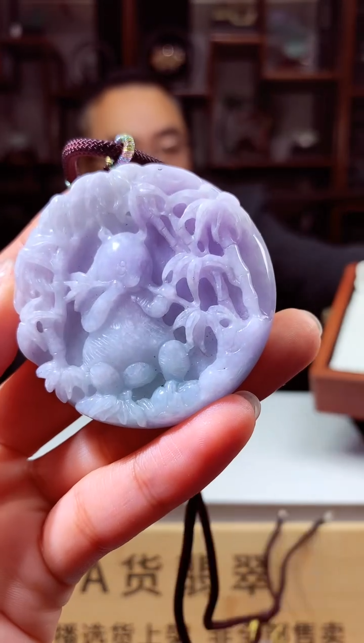 【闪购商品】定制翡翠未镶嵌L-@@YDWXJ21400095