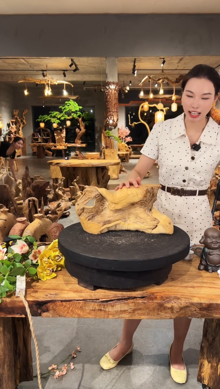木陶源世家艺术作品摆件