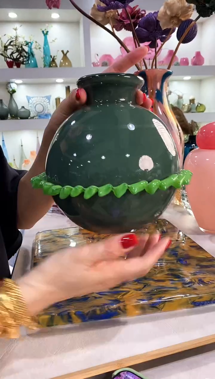 慕忆家手作琉璃花瓶