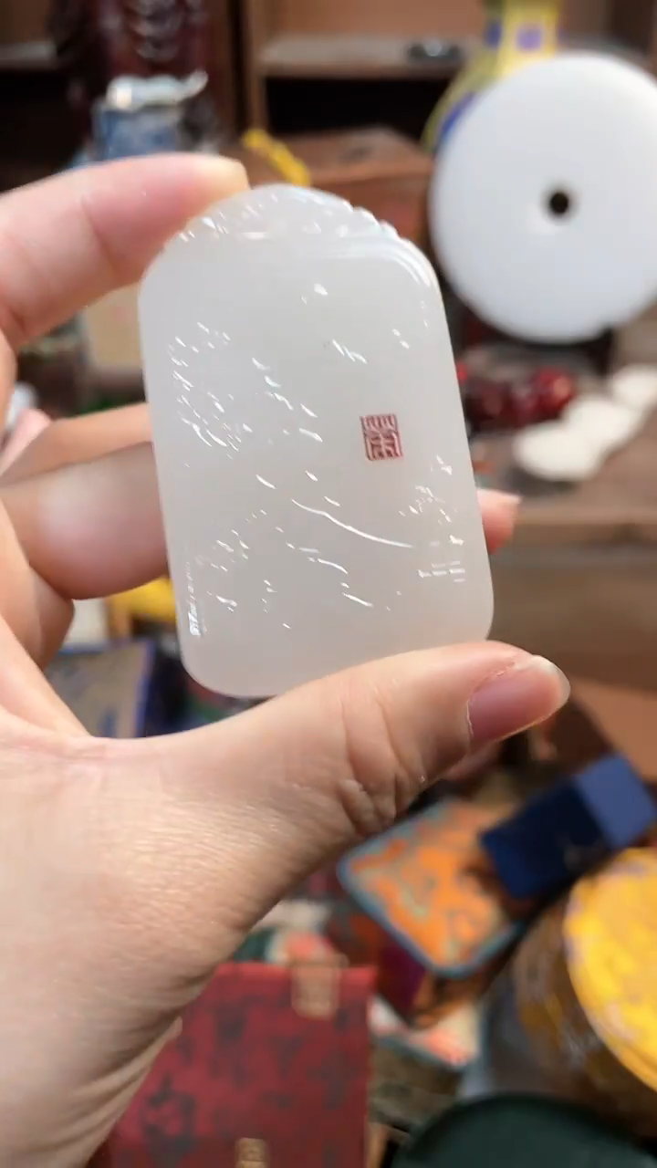 【闪购商品】和田玉颈饰未镶嵌玉瑞专属精选摆件