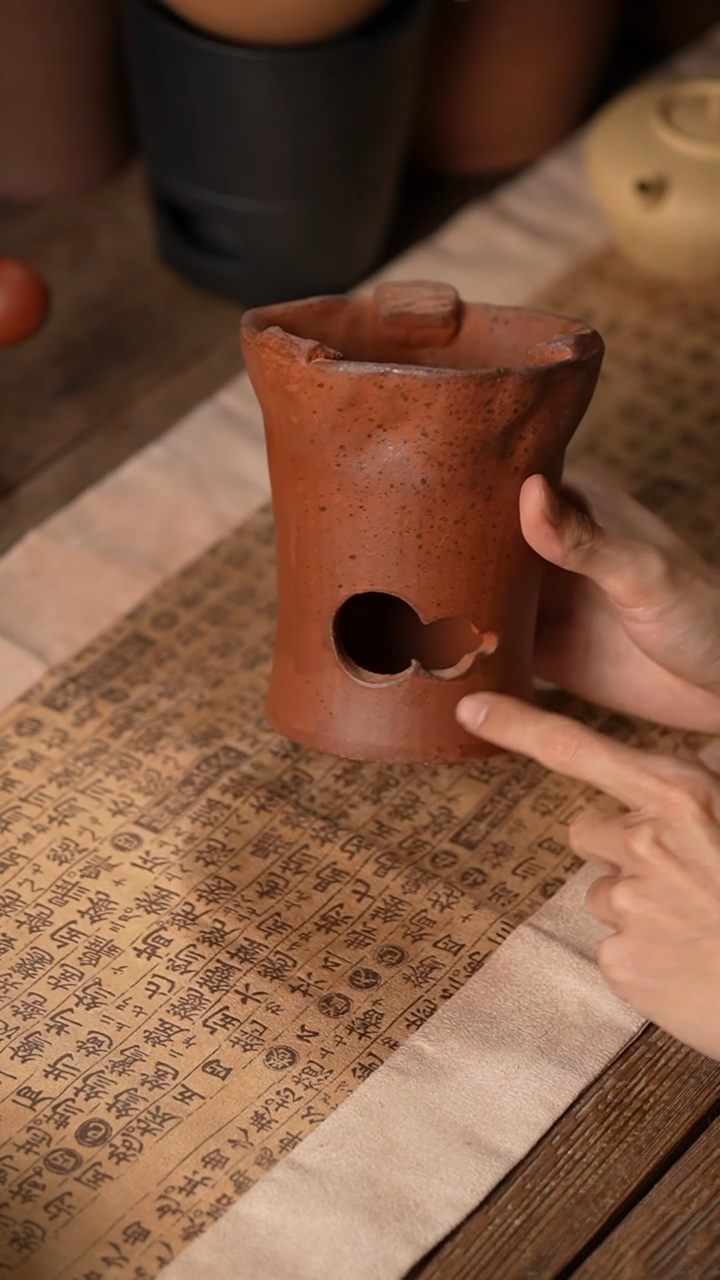 019手捏葫芦孔炭炉