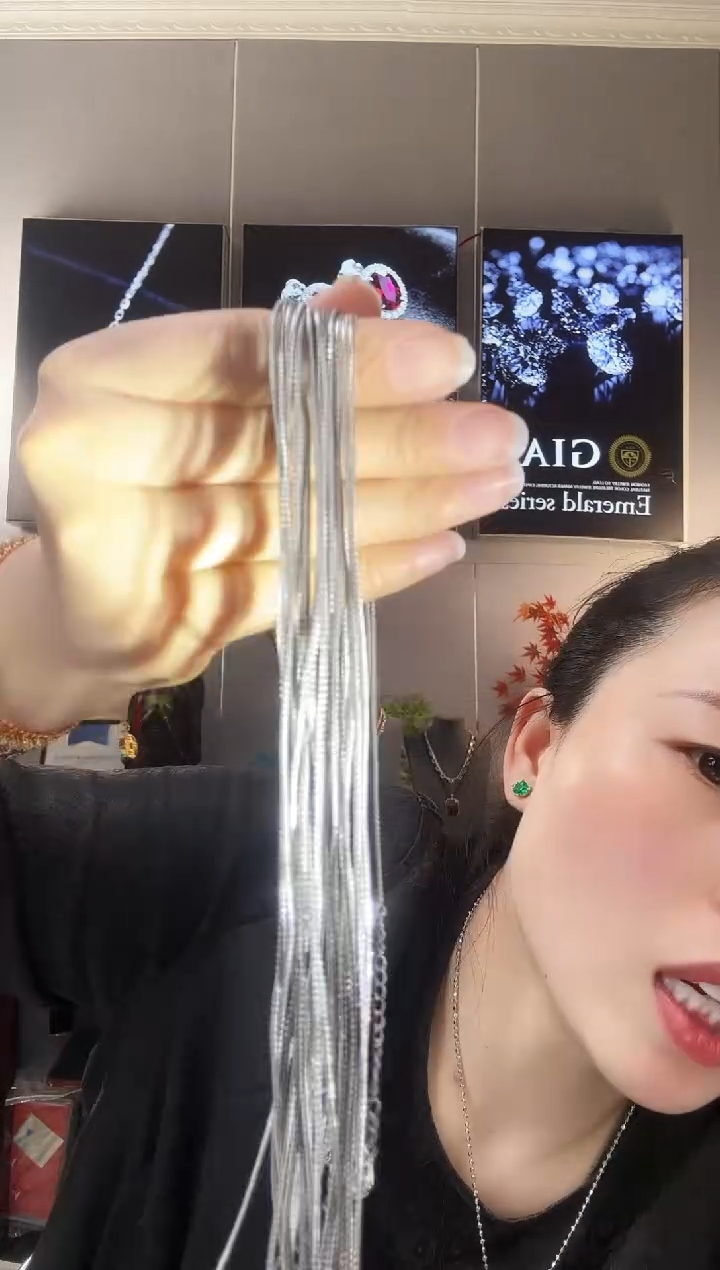 主播定制链接吊坠链子