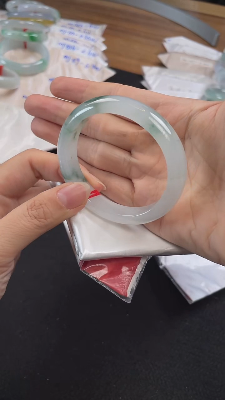 未镶嵌手镯翡翠25号-52贵妃/MY/3