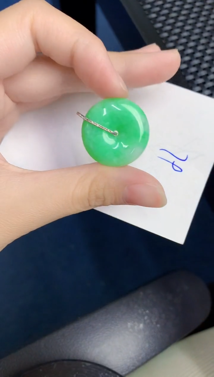 【闪购商品】翡翠颈饰18K金镶嵌000000000