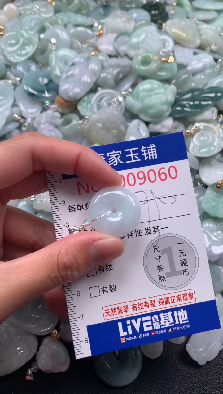 颈饰未镶嵌翡翠9060