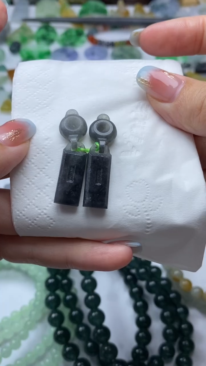 定制翡翠未镶嵌毛货定制不退不换