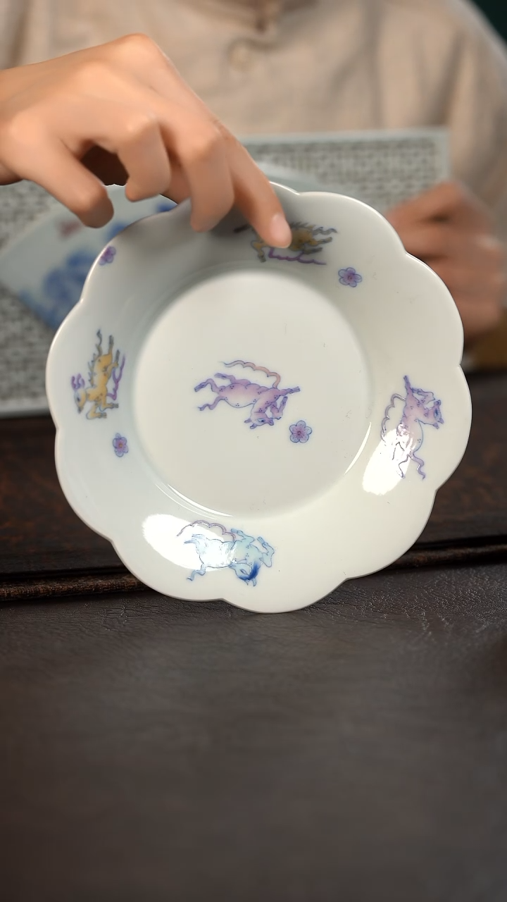 【闪购商品】杯活动价聚澜堂斗彩小鹿壶承