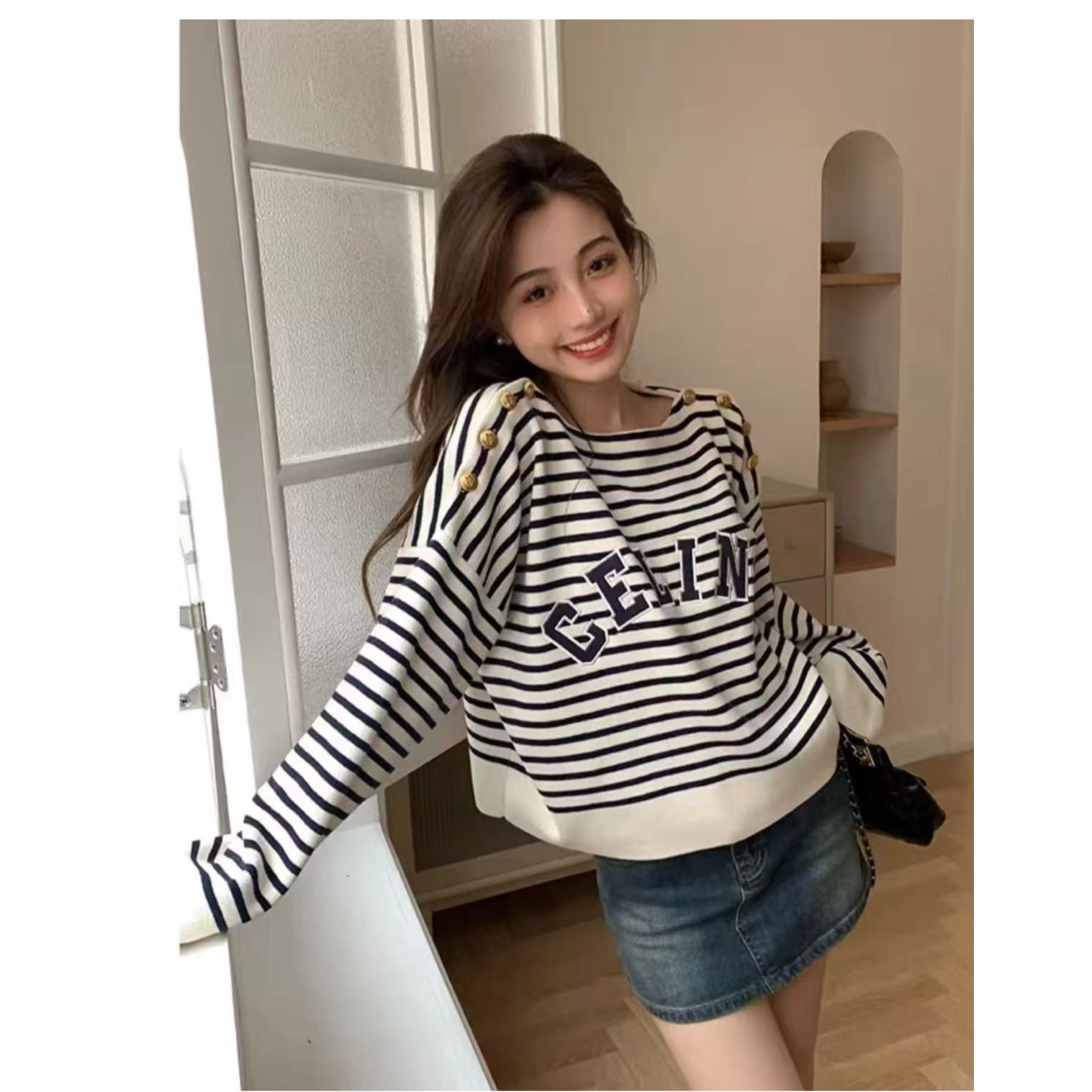 99新 Celine/思琳 双双臻选/uu00073/思琳上衣/M