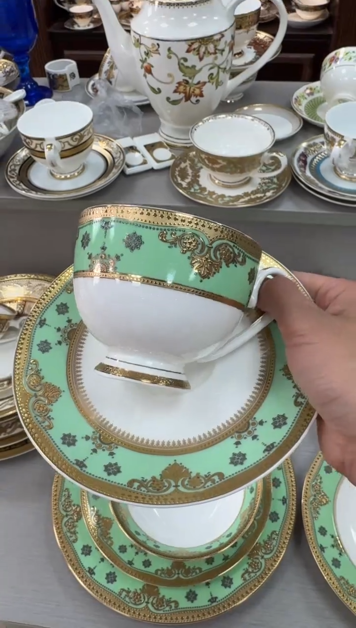 【闪购商品】瓷片咖啡杯碟福利款