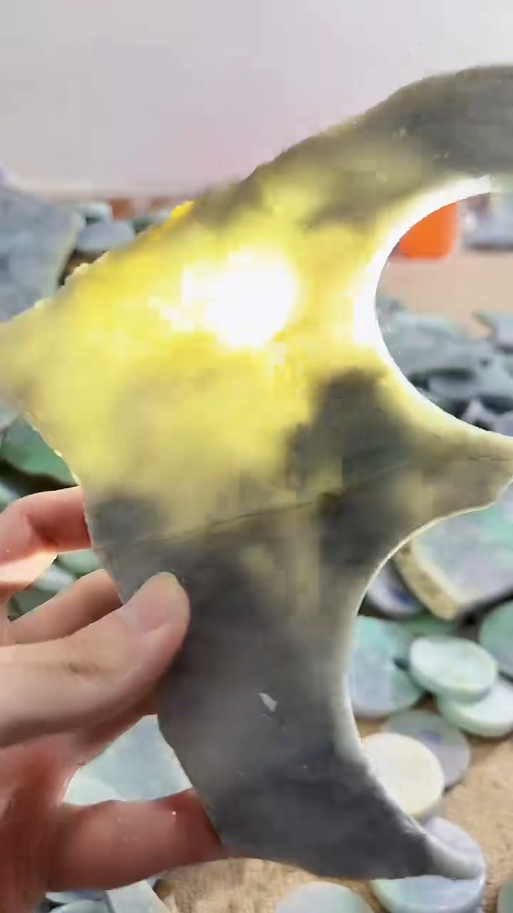 【闪购商品】翡翠裸石缅甸翡翠A货文448