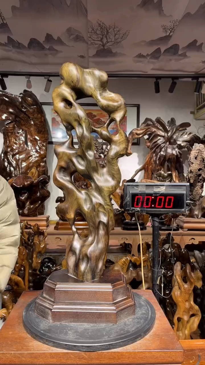 【闪购商品】金丝楠木艺金丝楠木自然摆件