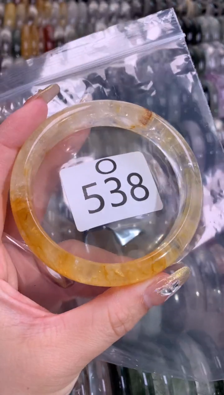 【闪购商品】水晶水晶手镯未镶嵌538-63